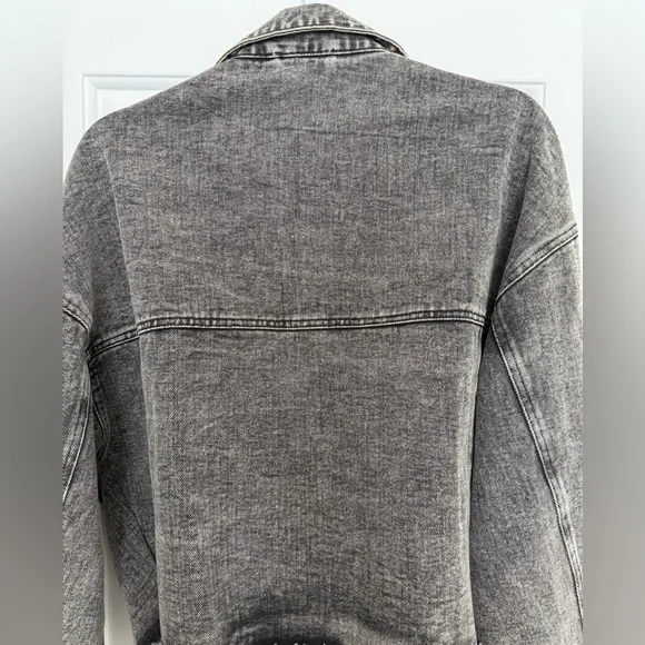 Peach Love California Gray Tweed Jacket - Picture 5 of 6